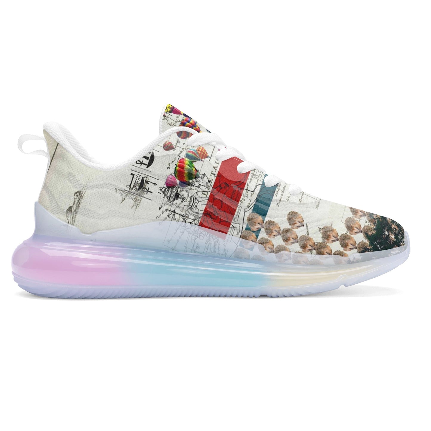THE HEDGEHOG SOUP UPPER III III Unisex Pastel Translucent Air Sole