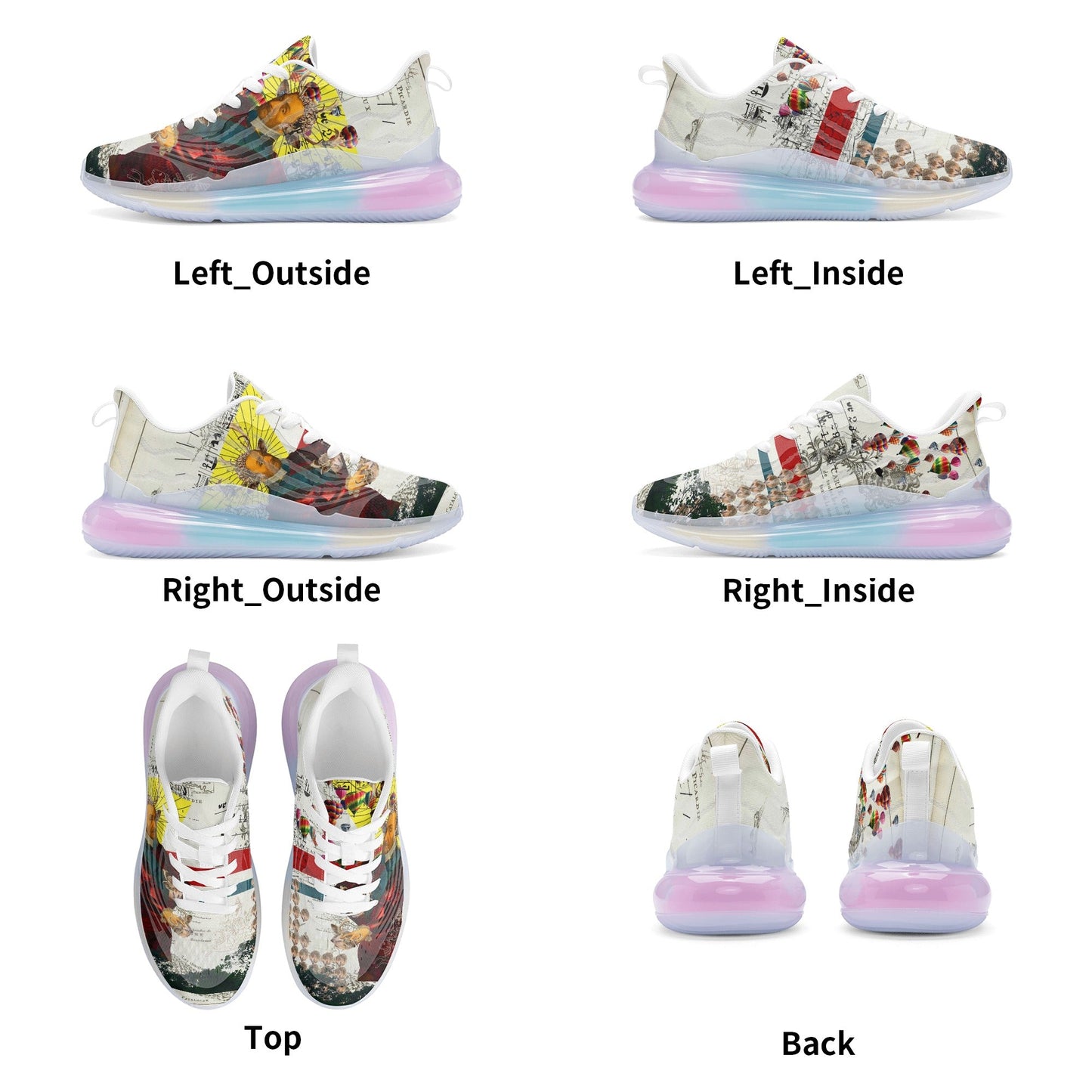 THE HEDGEHOG SOUP UPPER III III Unisex Pastel Translucent Air Sole