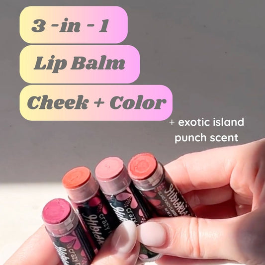 Hibiskiss Tropical 3 in 1 Balm + Cheek + Color